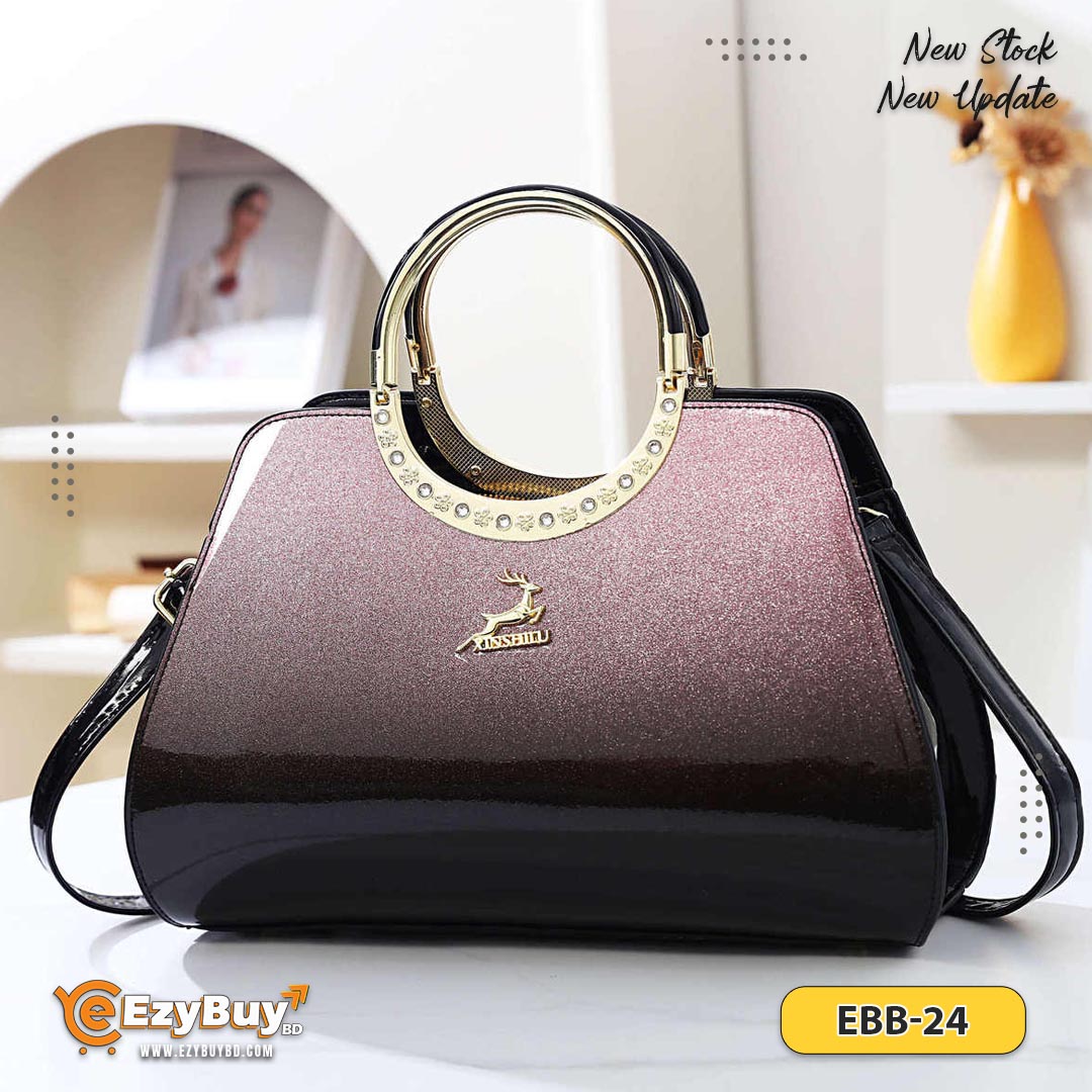 New Patent Women's  Stylish Portable Large Capacity Handbags