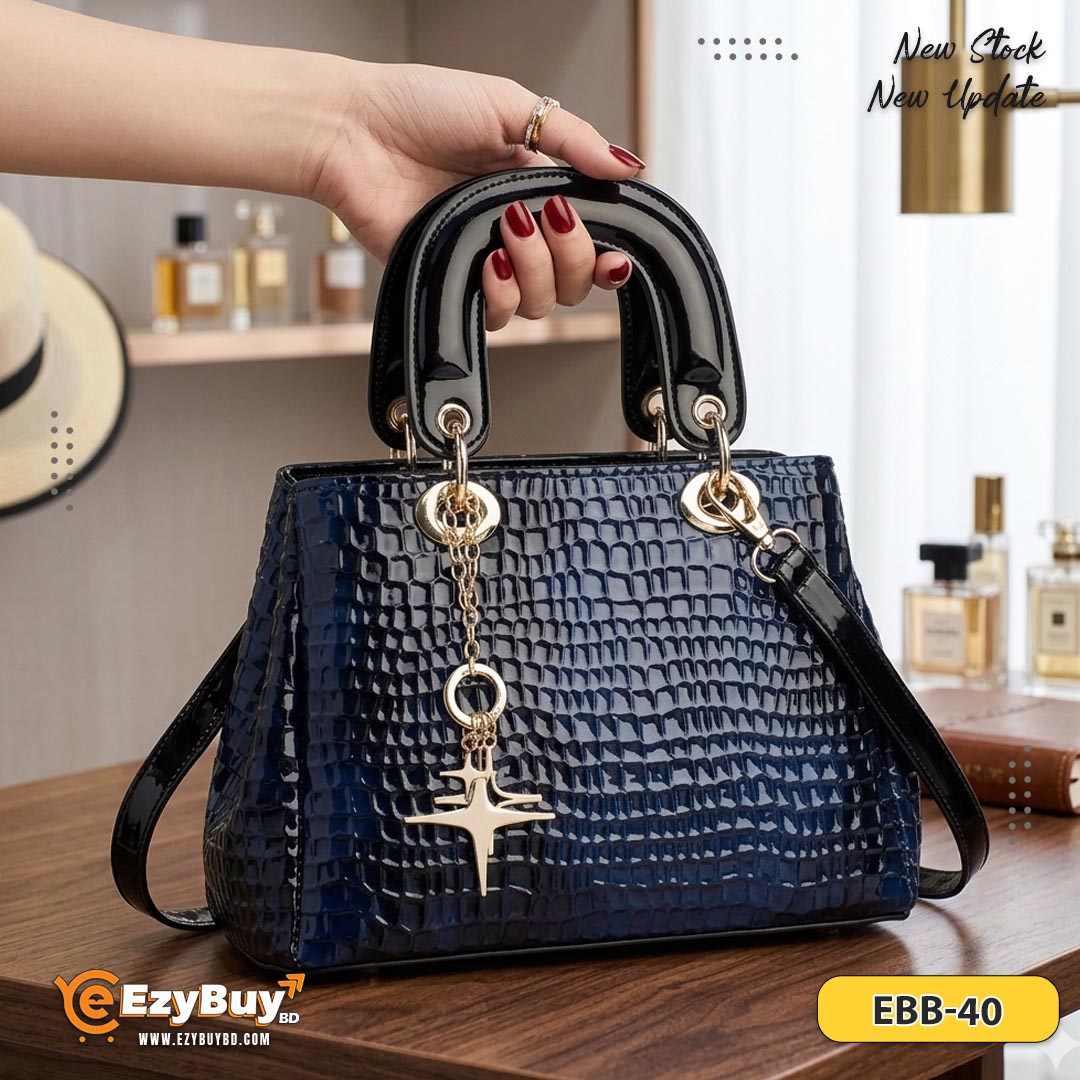 Vintage Style Women's Crocodile Pattern Handbag